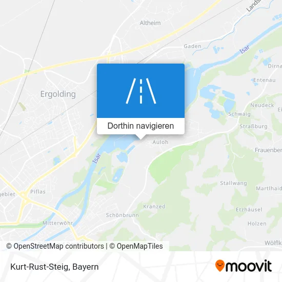Kurt-Rust-Steig Karte
