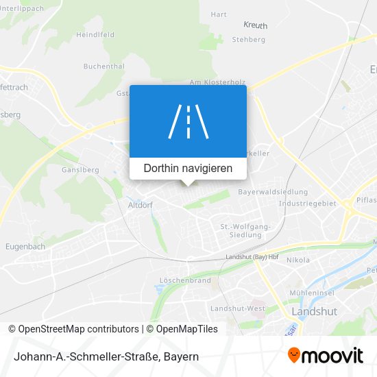Johann-A.-Schmeller-Straße Karte