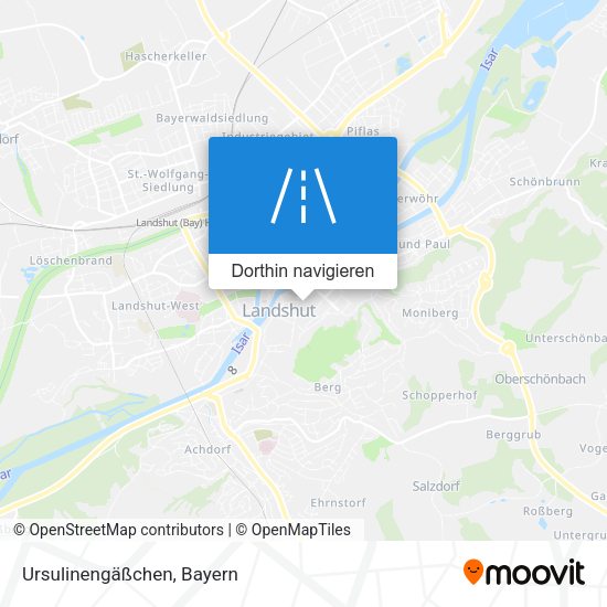 Ursulinengäßchen Karte