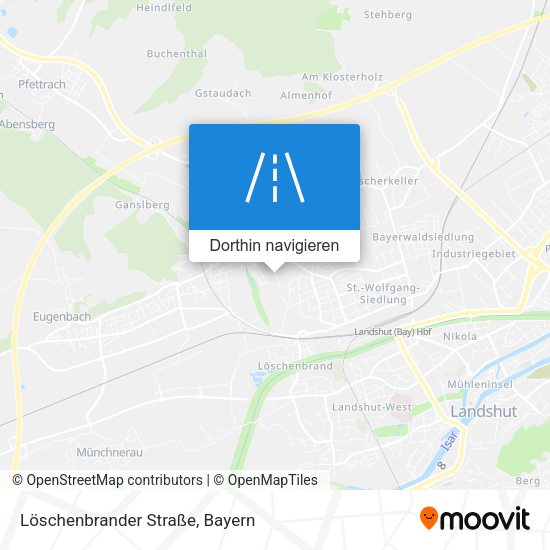 Löschenbrander Straße Karte