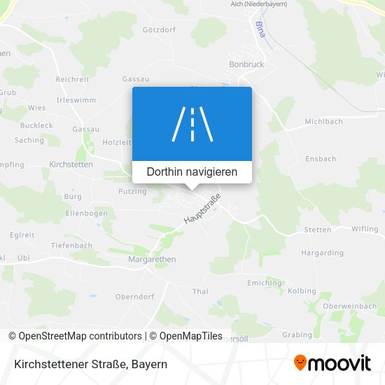 Kirchstettener Straße Karte