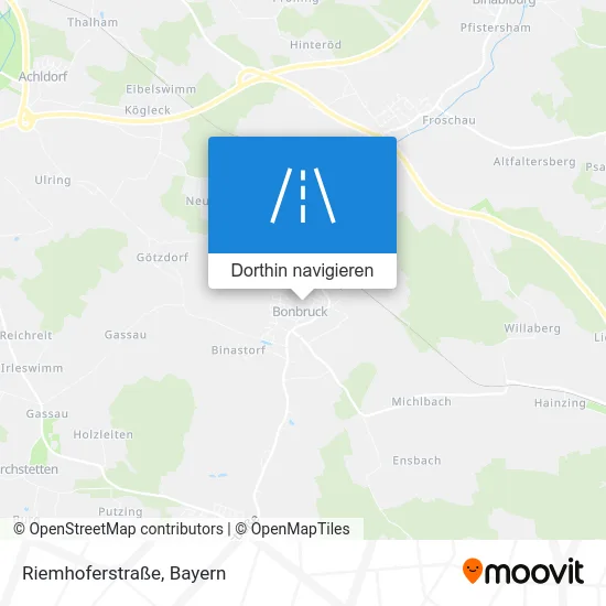 Riemhoferstraße Karte