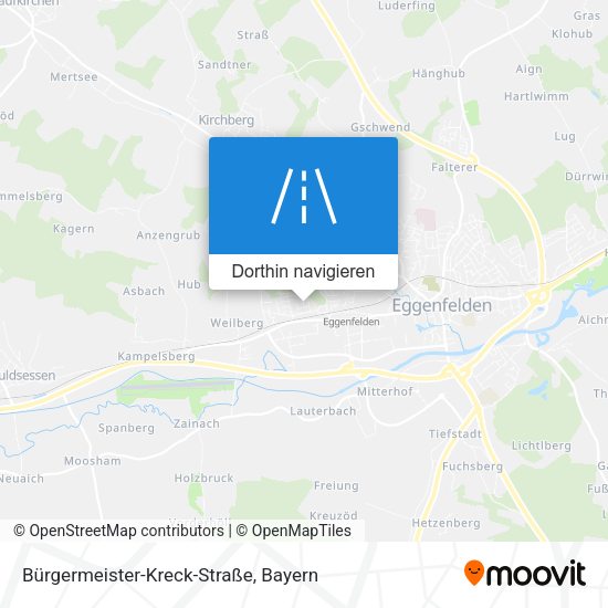 Bürgermeister-Kreck-Straße Karte