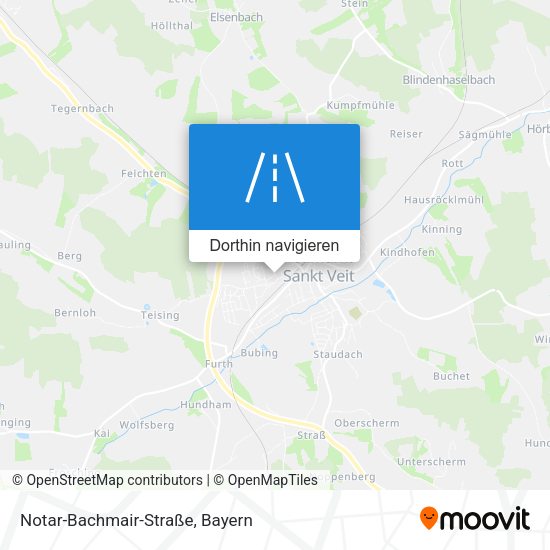 Notar-Bachmair-Straße Karte