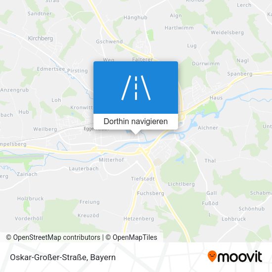 Oskar-Großer-Straße Karte