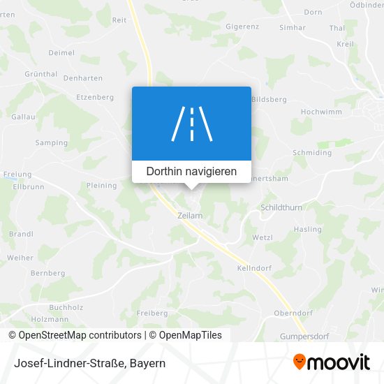Josef-Lindner-Straße Karte