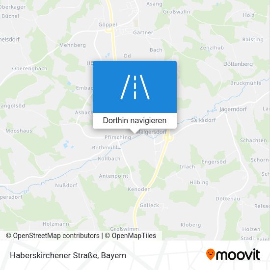 Haberskirchener Straße Karte