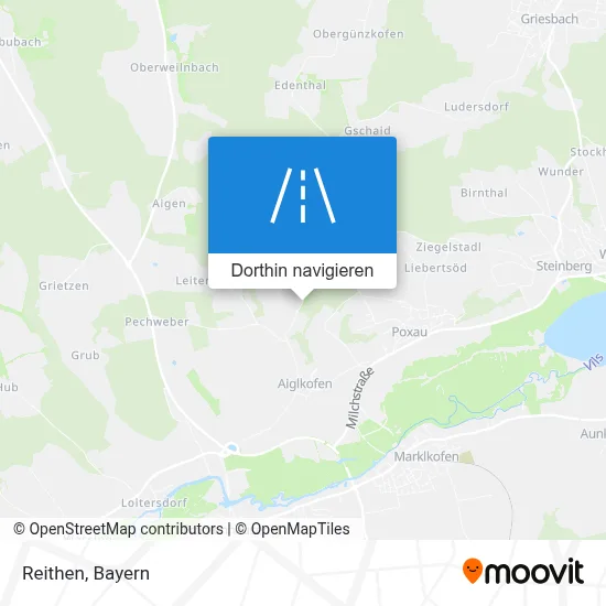 Reithen Karte