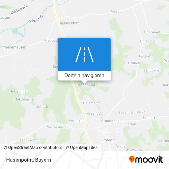 Hasenpoint Karte