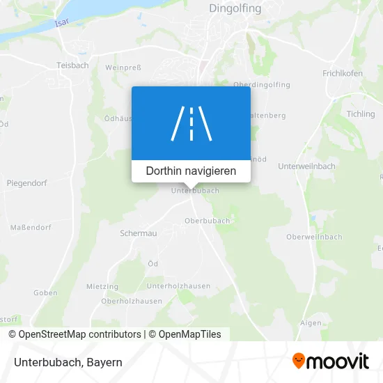 Unterbubach Karte