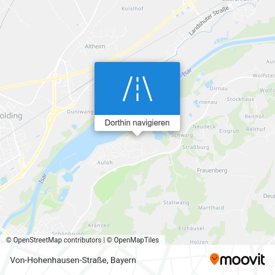 Von-Hohenhausen-Straße Karte