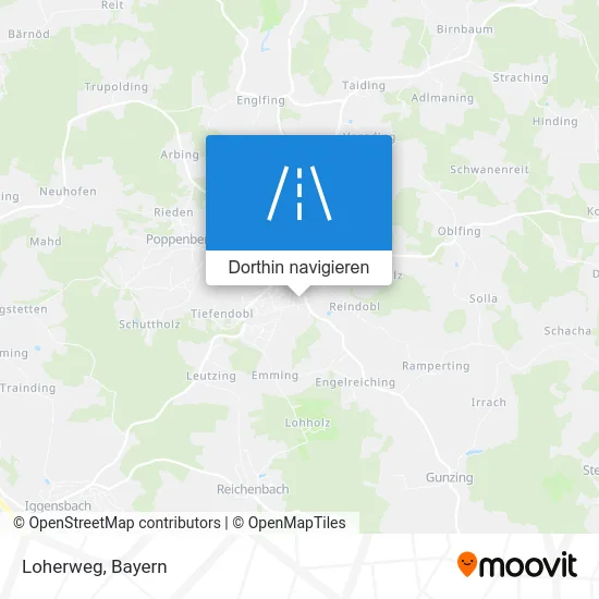 Loherweg Karte