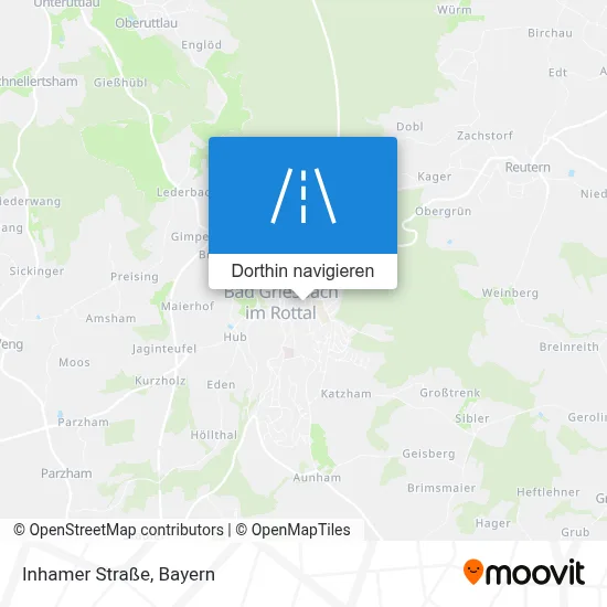 Inhamer Straße Karte