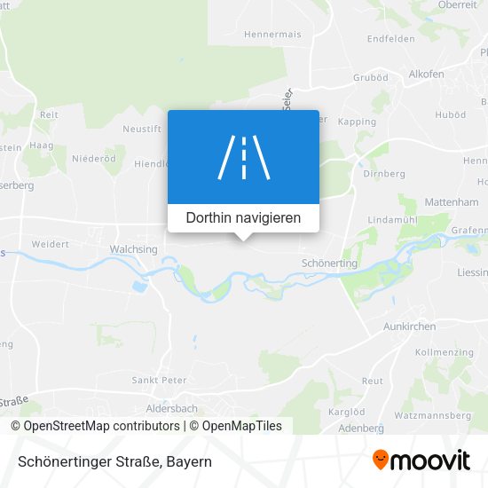 Schönertinger Straße Karte