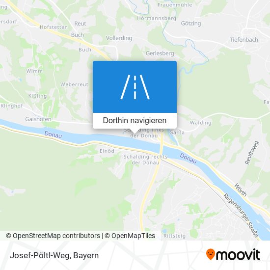 Josef-Pöltl-Weg Karte