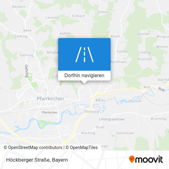 Höckberger Straße Karte