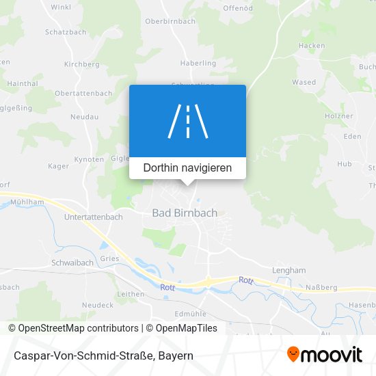 Caspar-Von-Schmid-Straße Karte