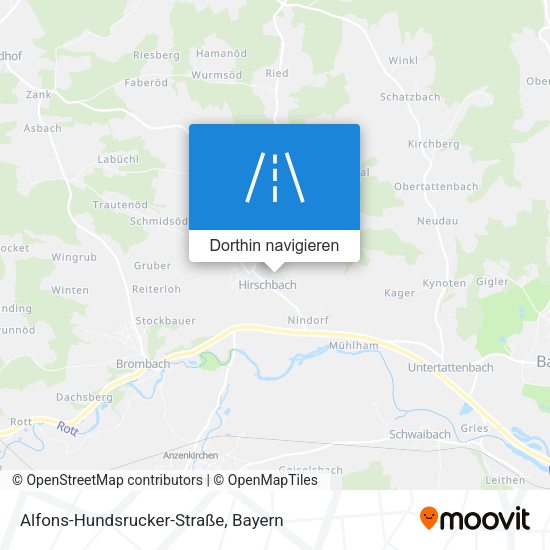 Alfons-Hundsrucker-Straße Karte