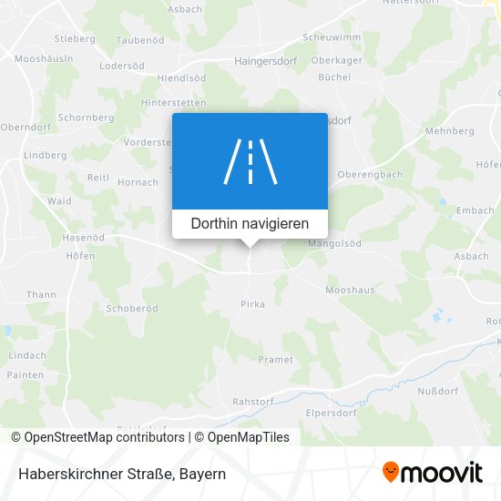 Haberskirchner Straße Karte
