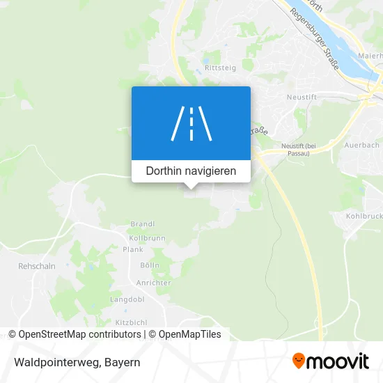 Waldpointerweg Karte