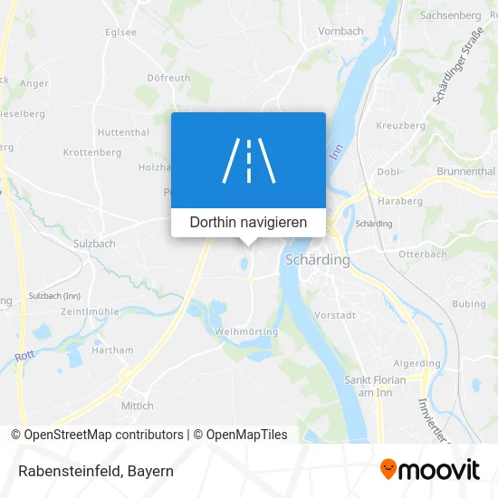 Rabensteinfeld Karte