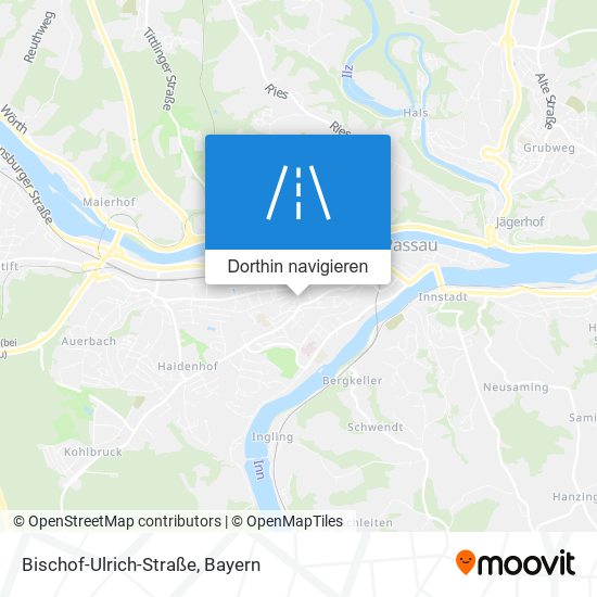 Bischof-Ulrich-Straße Karte