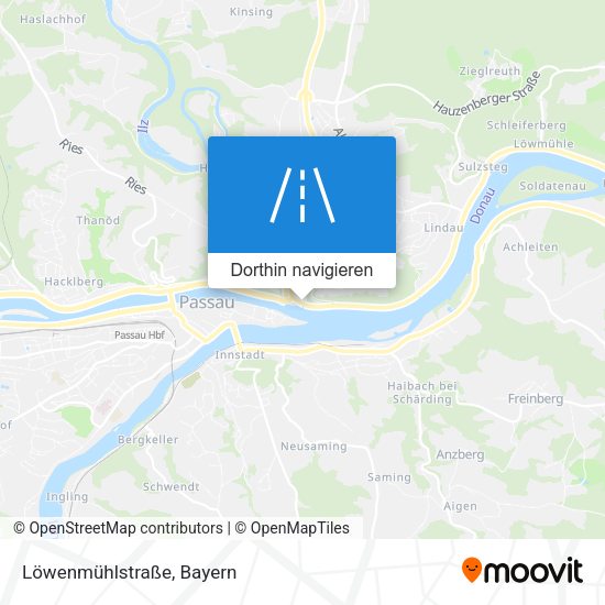 Löwenmühlstraße Karte