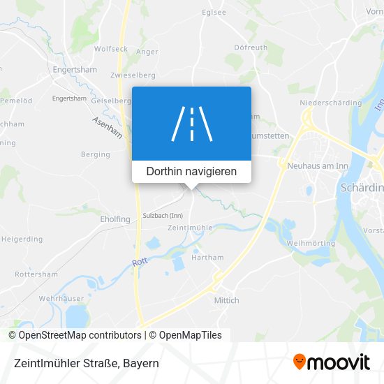 Zeintlmühler Straße Karte