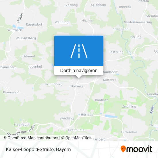 Kaiser-Leopold-Straße Karte