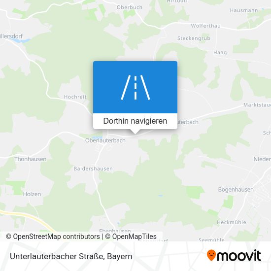 Unterlauterbacher Straße Karte