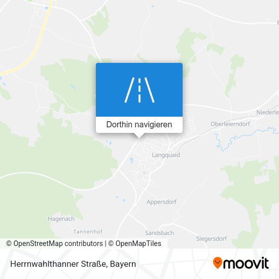 Herrnwahlthanner Straße Karte
