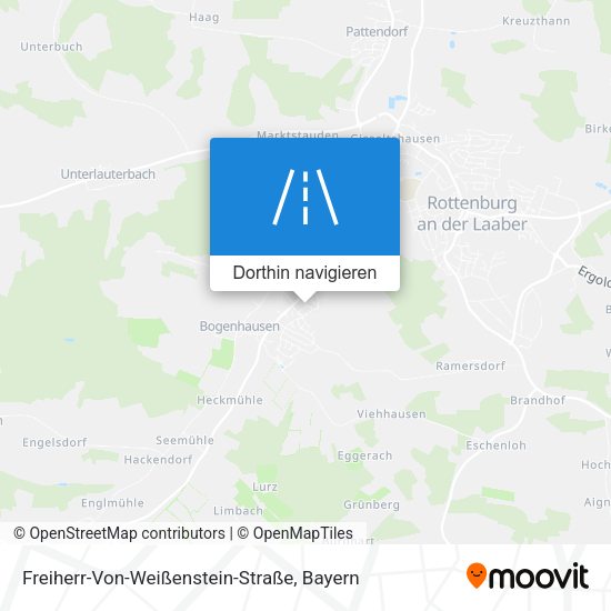 Freiherr-Von-Weißenstein-Straße Karte