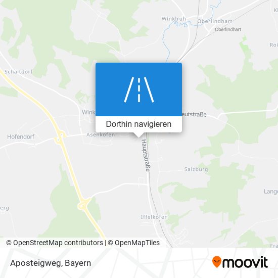 Aposteigweg Karte