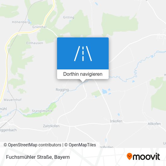 Fuchsmühler Straße Karte