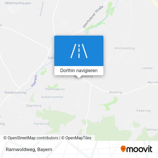 Ramwoldweg Karte