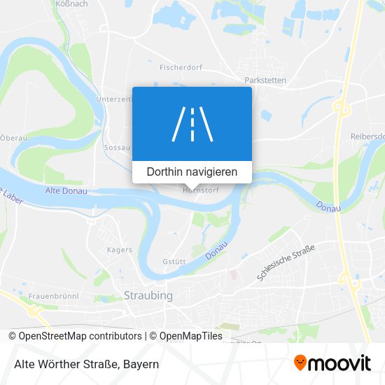 Alte Wörther Straße Karte