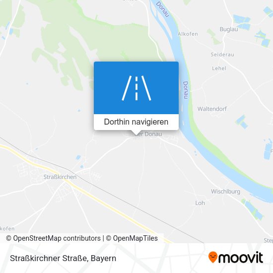 Straßkirchner Straße Karte