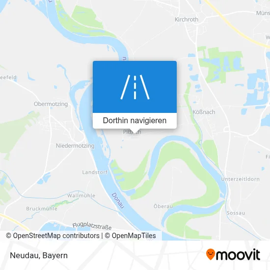 Neudau Karte
