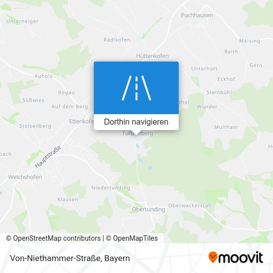 Von-Niethammer-Straße Karte