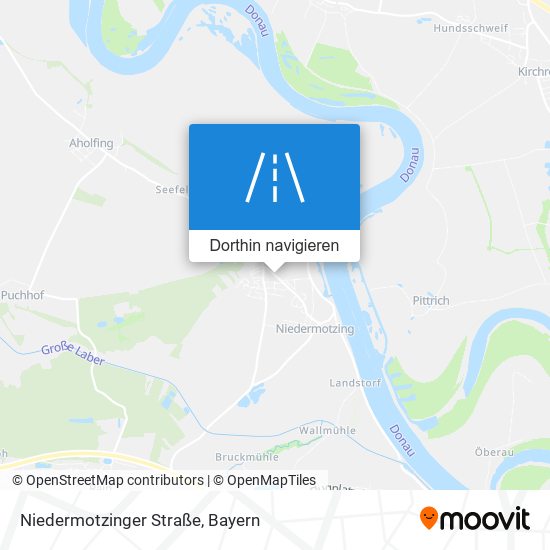 Niedermotzinger Straße Karte