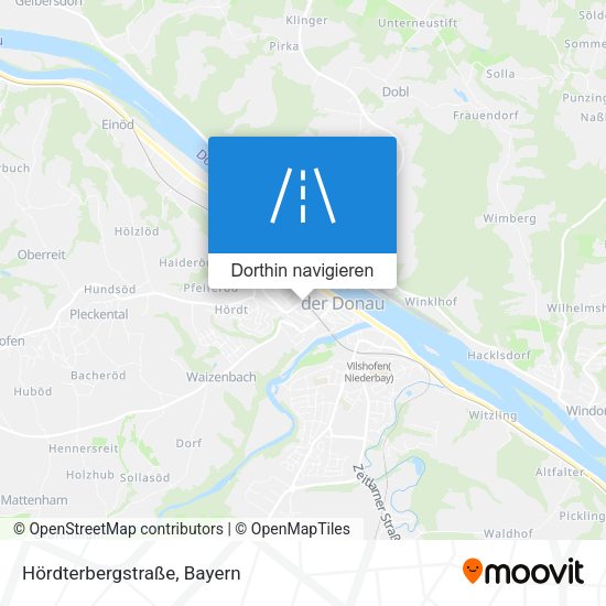 Hördterbergstraße Karte