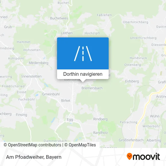 Am Pfoadweiher Karte