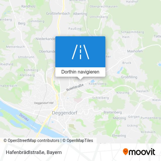 Hafenbrädlstraße Karte