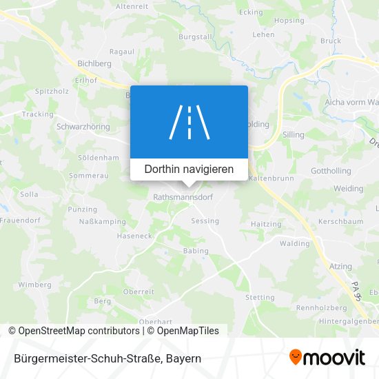 Bürgermeister-Schuh-Straße Karte