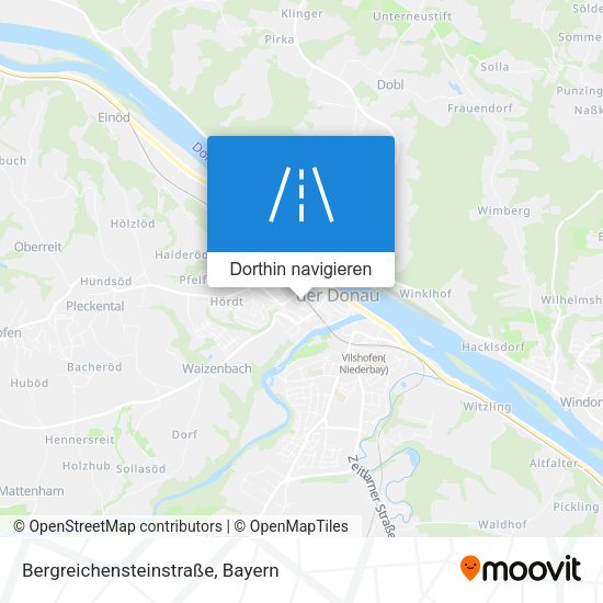 Bergreichensteinstraße Karte