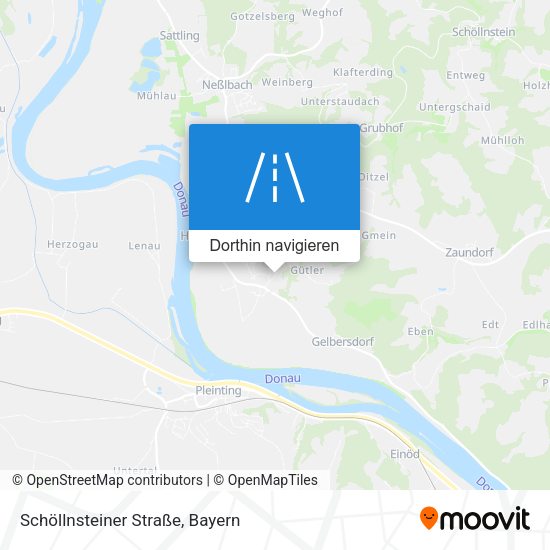 Schöllnsteiner Straße Karte