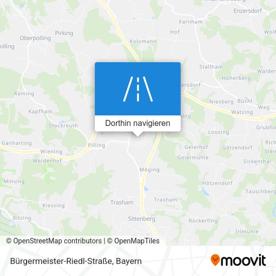 Bürgermeister-Riedl-Straße Karte