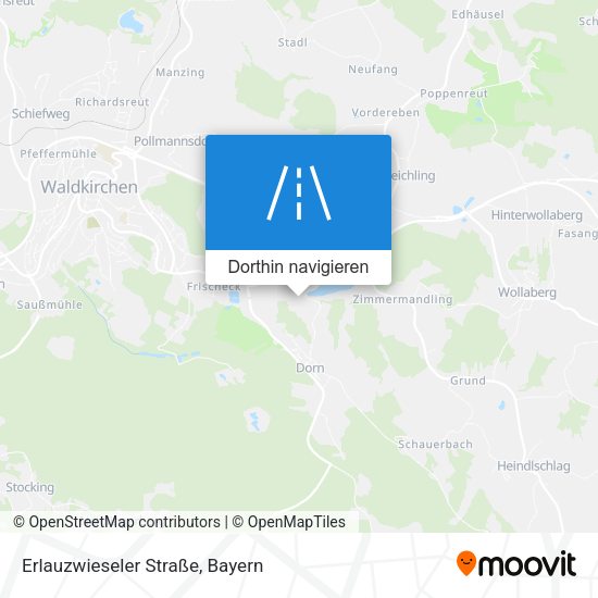 Erlauzwieseler Straße Karte