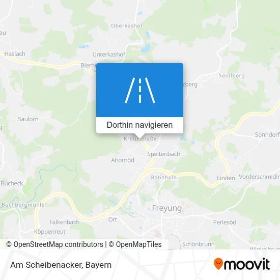 Am Scheibenacker Karte