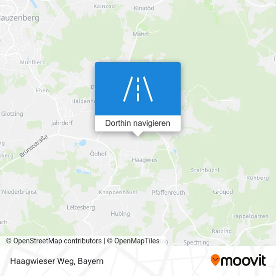 Haagwieser Weg Karte